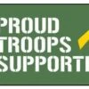 Luggage Pros "Proud Troops Supporter" Luggage Tag -Luggage Pros Shop Luggage Pros Proud Troops Supporter Luggage Tag