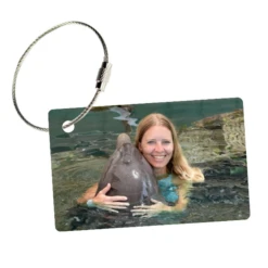 MyFly Personalized Luggage Tag - Horizontal With Metal Loop Upgrade -Luggage Pros Shop MyFly Personalized Luggage Tag Horizontal with Metal Loop Upgrade 7