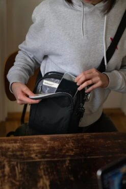 Pacsafe Metro LS100 Crossbody -Luggage Pros Shop Pacsafe Metro LS100 Crossbody 11