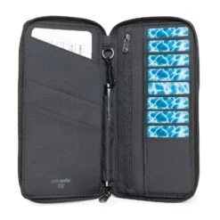 Pacsafe RFIDSafe Travel Wallet 3 Pacsafe RFIDSafe Travel Wallet -Luggage Pros Shop Pacsafe RFIDSafe Travel Wallet 3