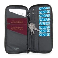Pacsafe RFIDSafe Travel Wallet 5 Pacsafe RFIDSafe Travel Wallet -Luggage Pros Shop Pacsafe RFIDSafe Travel Wallet 5