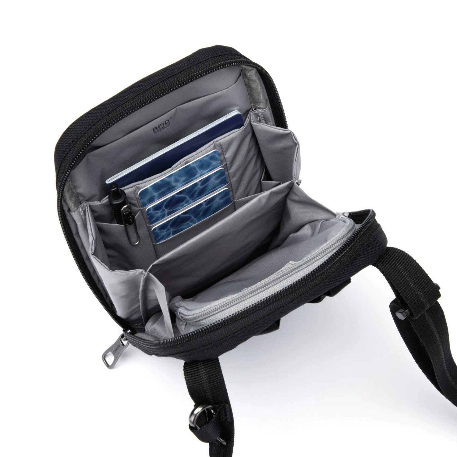 Pacsafe RFIDsafe Tech Crossbody Pacsafe RFIDsafe Tech Crossbody -Luggage Pros Shop Pacsafe RFIDsafe Tech Crossbody 10
