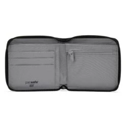 Pacsafe RFIDsafe Zip Around Wallet -Luggage Pros Shop Pacsafe RFIDsafe Zip Around Wallet 8