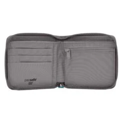 Pacsafe RFIDsafe Zip Around Wallet -Luggage Pros Shop Pacsafe RFIDsafe Zip Around Wallet 9