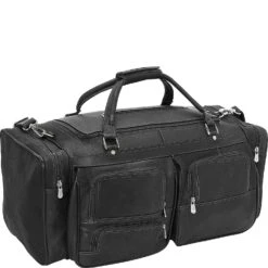 Piel 24" Duffel With Pockets
