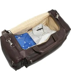 Piel Large Leather Duffel 7 Piel Large Leather Duffel -Luggage Pros Shop Piel Large Leather Duffel 6