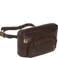 Piel Leather Carry-All Waist Bag -Luggage Pros Shop Piel Leather Carry All Waist Bag 6