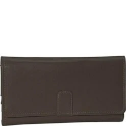 Piel Leather Deluxe Ladies Wallet -Luggage Pros Shop Piel Leather Deluxe Ladies Wallet 5