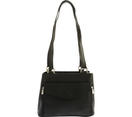 Piel Leather Double Compartment Shoulder Bag Piel Leather Double Compartment Shoulder Bag -Luggage Pros Shop Piel Leather Double Compartment Shoulder Bag 7