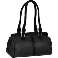 Piel Leather Double Handle Handbag -Luggage Pros Shop Piel Leather Double Handle Handbag 8
