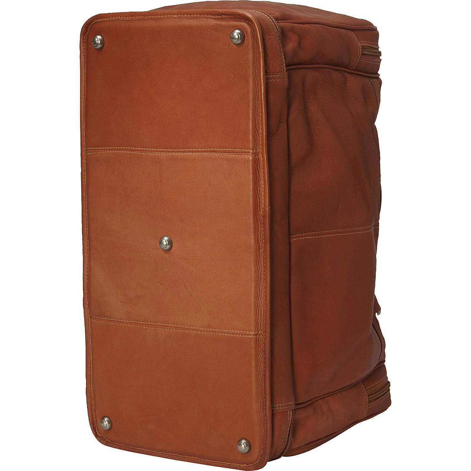 Piel Leather False Bottom Duffel Bag Piel Leather False Bottom Duffel Bag -Luggage Pros Shop Piel Leather False Bottom Duffel Bag 7