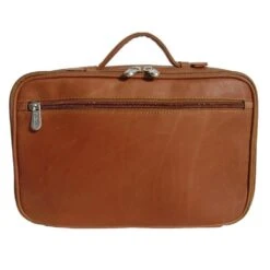 Piel Leather Hanging Cosmetic Utility Kit -Luggage Pros Shop Piel Leather Hanging Cosmetic Utility Kit 5