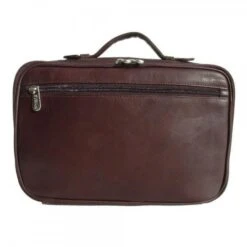 Piel Leather Hanging Cosmetic Utility Kit -Luggage Pros Shop Piel Leather Hanging Cosmetic Utility Kit 6