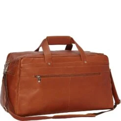 Luggage Pros Shop -Luggage Pros Shop Piel Leather Hidden Pocket Duffel 2