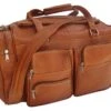 Piel Leather Medium Duffel With Pockets 2 Piel Leather Medium Duffel With Pockets -Luggage Pros Shop Piel Leather Medium Duffel With Pockets