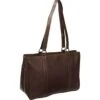 Piel Leather Medium Shopping Bag -Luggage Pros Shop Piel Leather Medium Shopping Bag