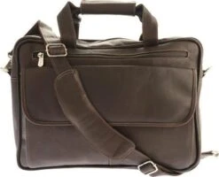 Piel Leather Slim Top-Zip Briefcase 9 Piel Leather Slim Top-Zip Briefcase -Luggage Pros Shop Piel Leather Slim Top Zip Briefcase 8
