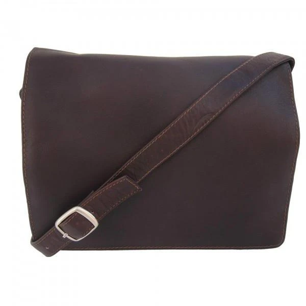 Piel Leather Small Handbag With Organizer Piel Leather Small Handbag With Organizer -Luggage Pros Shop Piel Leather Small Handbag With Organizer