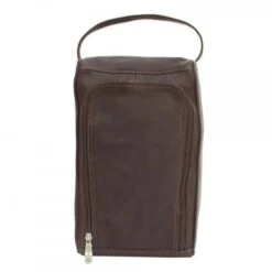 Piel Leather U-Zip Shoe Bag 6 Piel Leather U-Zip Shoe Bag -Luggage Pros Shop Piel Leather U Zip Shoe Bag 5