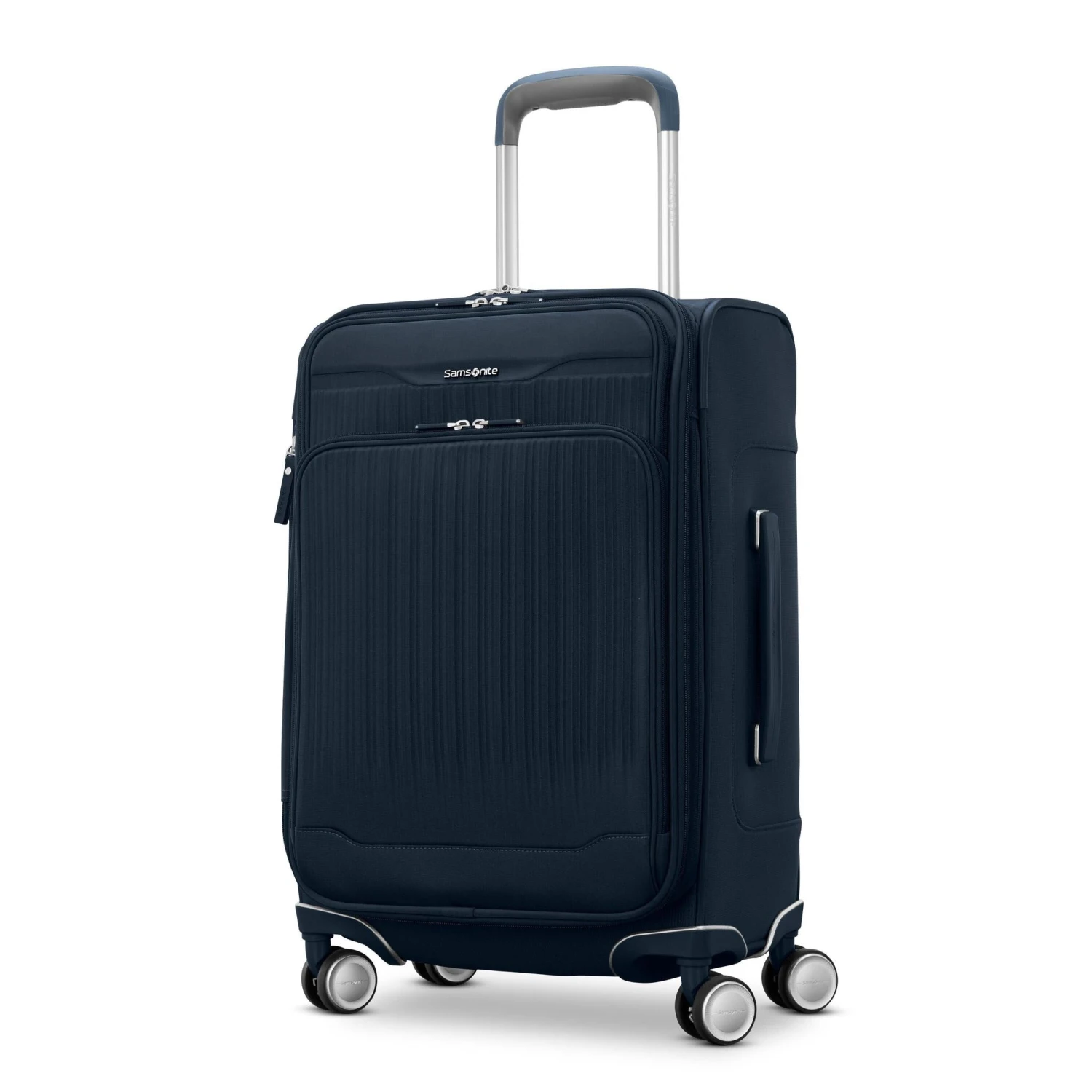 Samsonite Silhouette 18 Softside Carry-On Expandable Spinner Samsonite Silhouette 18 Softside Carry-On Expandable Spinner -Luggage Pros Shop Samsonite Silhouette 18 Softside Carry On Expandable Spinner 3