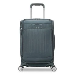 Samsonite Silhouette 18 Softside Carry-On Expandable Spinner 5 Samsonite Silhouette 18 Softside Carry-On Expandable Spinner -Luggage Pros Shop Samsonite Silhouette 18 Softside Carry On Expandable Spinner 4
