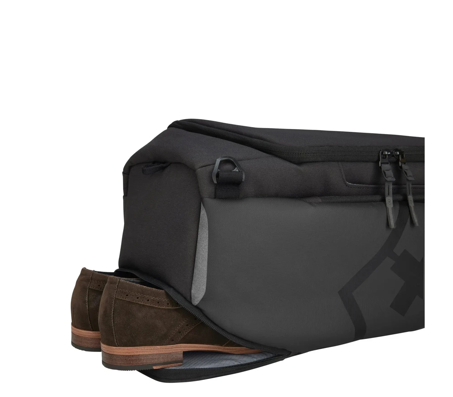 Victorinox Touring 2.0 Travel 2 in 1 Duffel Victorinox Touring 2.0 Travel 2 In 1 Duffel -Luggage Pros Shop TD Blk Front3