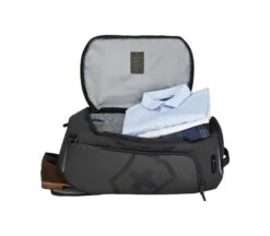 Victorinox Touring 2.0 Travel 2 In 1 Duffel 12 Victorinox Touring 2.0 Travel 2 In 1 Duffel -Luggage Pros Shop TD Blk Open2