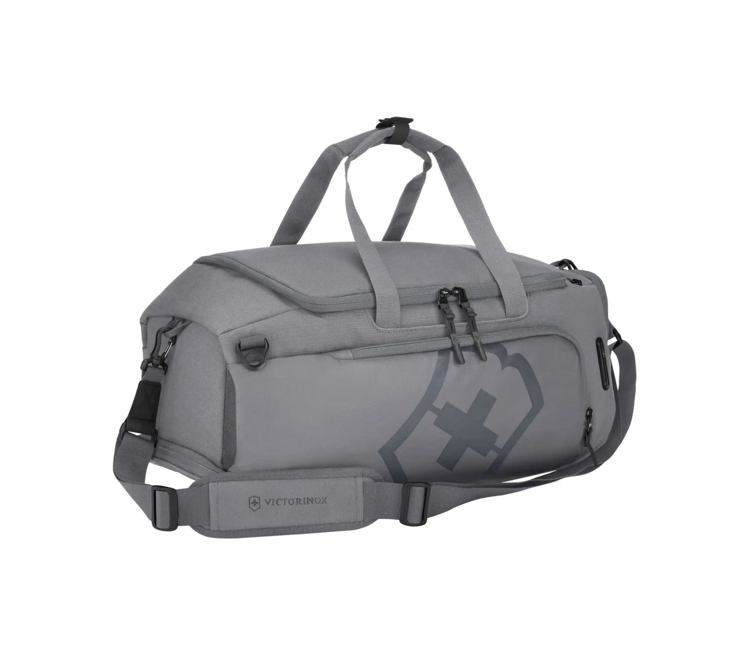 Victorinox Touring 2.0 Travel 2 in 1 Duffel Victorinox Touring 2.0 Travel 2 In 1 Duffel -Luggage Pros Shop TD Gry Front4