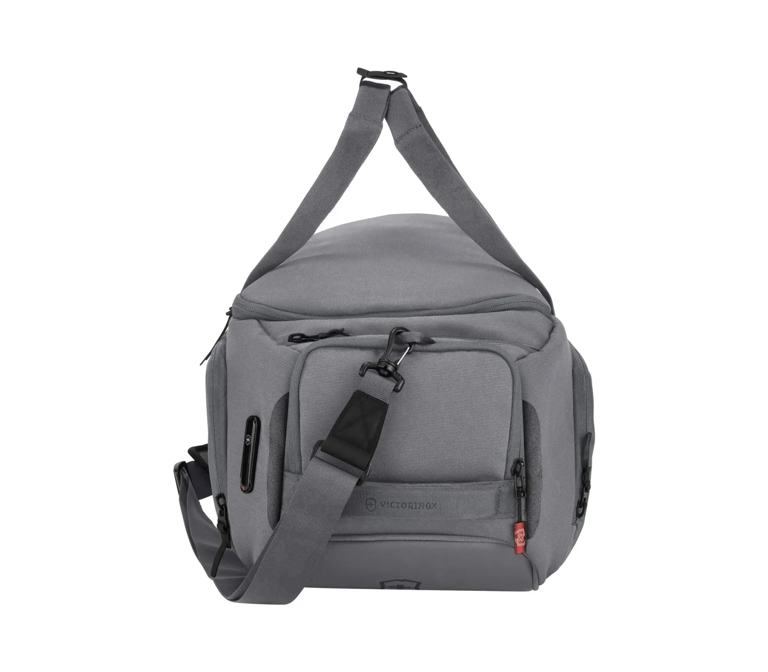 Victorinox Touring 2.0 Travel 2 in 1 Duffel Victorinox Touring 2.0 Travel 2 In 1 Duffel -Luggage Pros Shop TD Gry Side