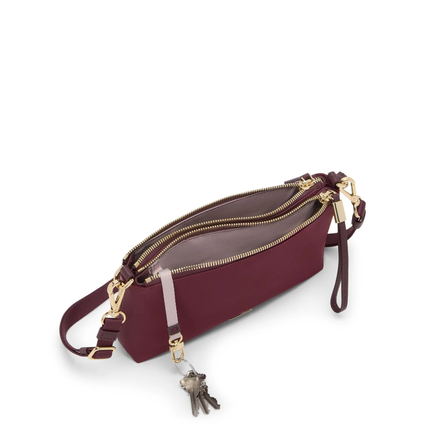 TUMI Voyageur Adela Pouch Crossbody/Clutch TUMI Voyageur Adela Pouch Crossbody/Clutch -Luggage Pros Shop TUMI Voyageur Adela Pouch CrossbodyClutch 10
