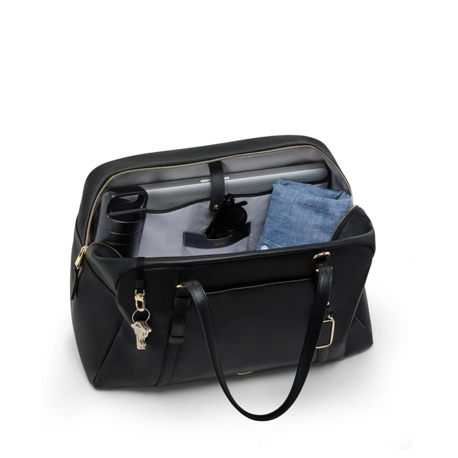 TUMI Voyageur Oaklynn Leather Weekender TUMI Voyageur Oaklynn Leather Weekender -Luggage Pros Shop TUMI Voyageur Oaklynn Leather Weekender 2