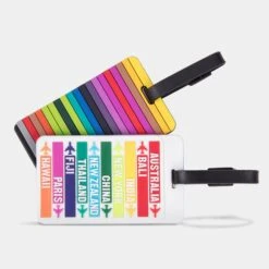 Travelon Set Of 2 Luggage Tags, Hot Spots