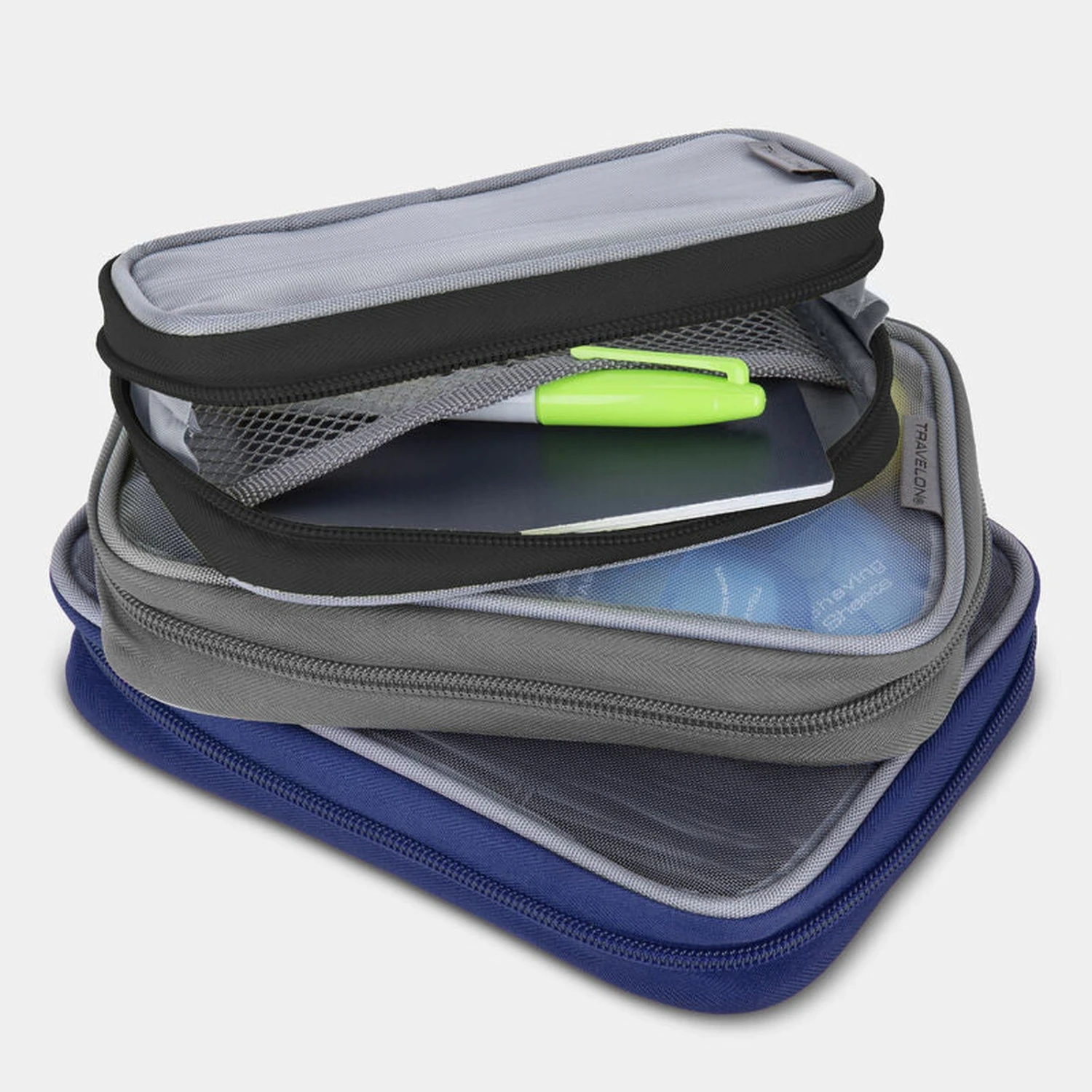 Travelon Set Of 3 Packing Squares Travelon Set Of 3 Packing Squares -Luggage Pros Shop Travelon Set Of 3 Packing Squares 2