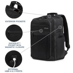 Travelpro Crew Executive Choice 3 Large Backpack -Luggage Pros Shop Travelpro Crew Executive Choice 3 Large Backpack 7