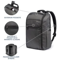 Travelpro Crew Executive Choice 3 Slim Backpack 8 Travelpro Crew Executive Choice 3 Slim Backpack -Luggage Pros Shop Travelpro Crew Executive Choice 3 Slim Backpack 7