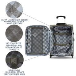 Travelpro Maxlite 5 Lightweight International Expandable Carry-On Rollaboard -Luggage Pros Shop Travelpro Maxlite 5 Lightweight International Expandable Carry On Rollaboard 8 0b2ab8f5 9111 4dc1 9bfc 65789e8858b7
