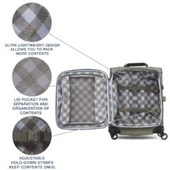Travelpro Maxlite 5 Lightweight International Expandable Carry-On Spinner -Luggage Pros Shop Travelpro Maxlite 5 Lightweight International Expandable Carry On Spinner 18 67624ef6 f259 453b 9b10 71365d5adec7