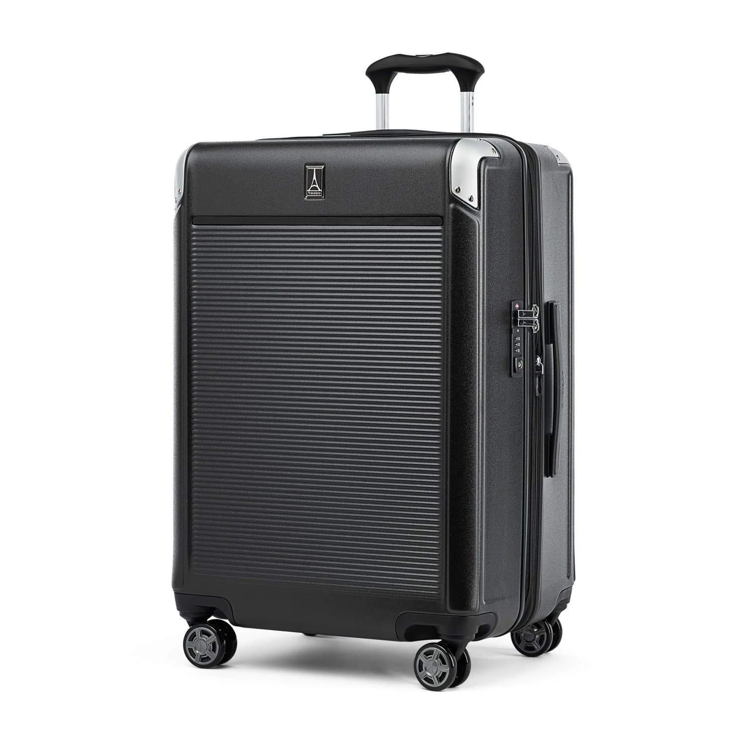 Travelpro Platinum Elite Hardside Medium Check-In Expandable Spinner Travelpro Platinum Elite Hardside Medium Check-In Expandable Spinner -Luggage Pros Shop Travelpro Platinum Elite Hardside Medium Check In Expandable Spinner