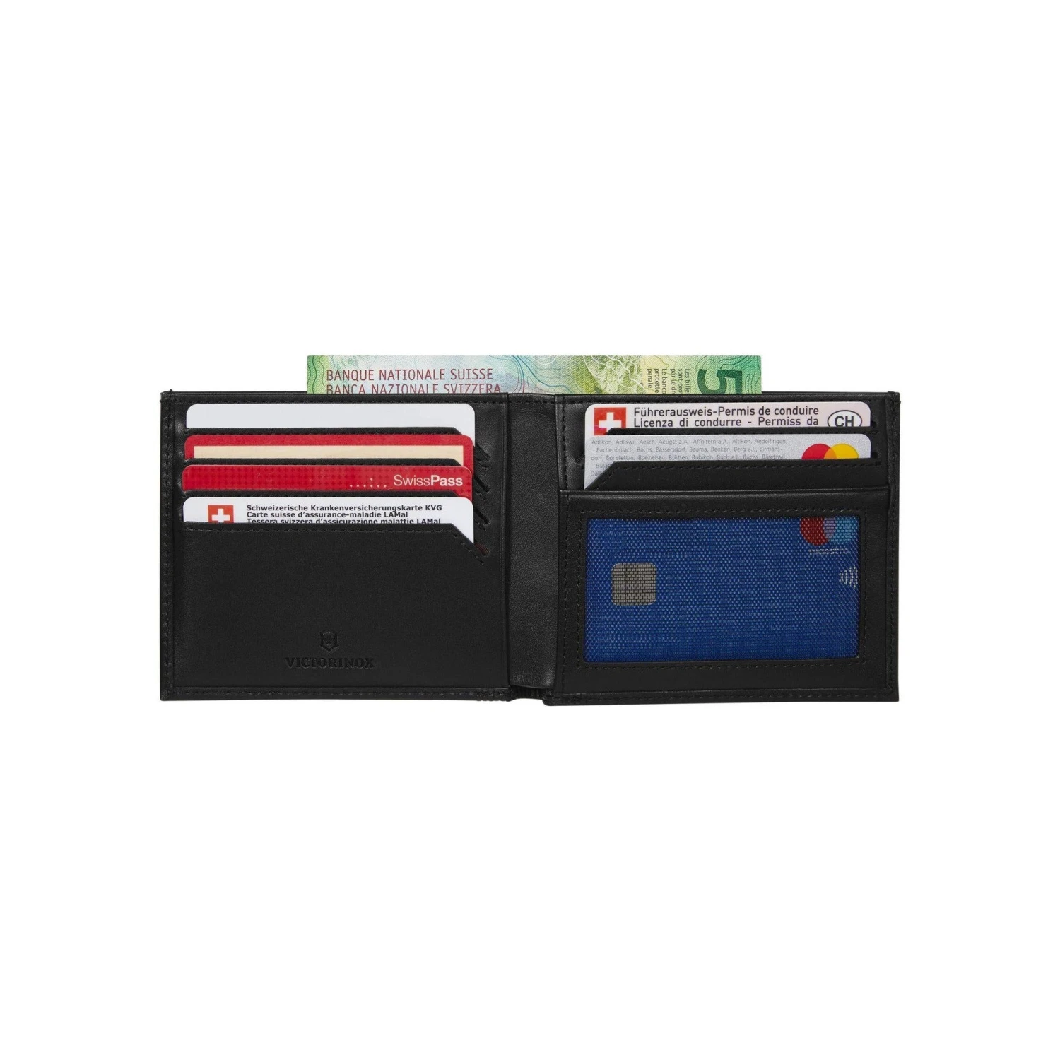 Victorinox Altius Alox Leather Bi-Fold Wallet with RFID Protection Victorinox Altius Alox Leather Bi-Fold Wallet With RFID Protection -Luggage Pros Shop Victorinox Altius Alox Leather Bi Fold Wallet with RFID Protection 3