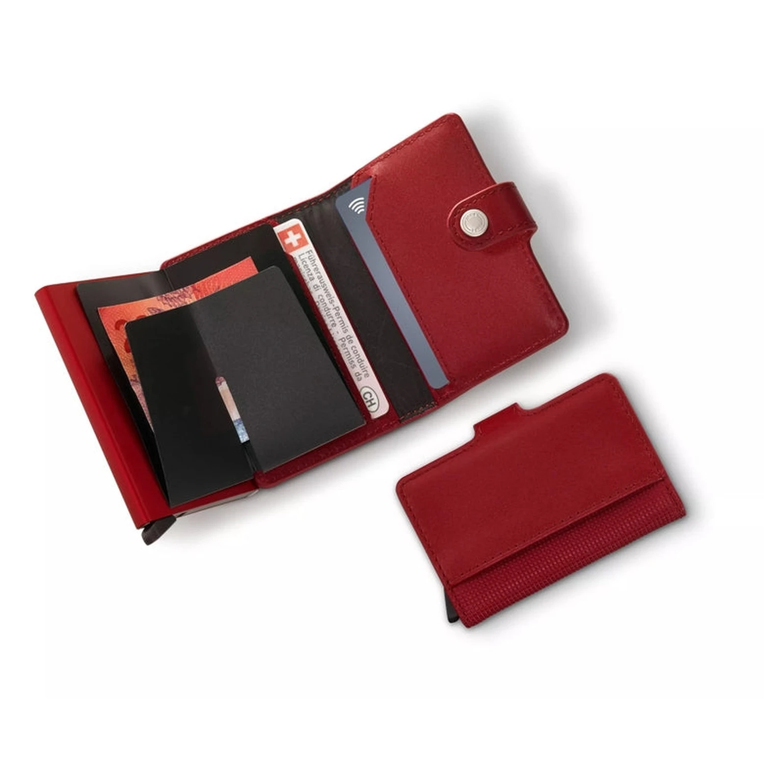 Victorinox Altius Secrid Leather Card Wallet Victorinox Altius Secrid Leather Card Wallet -Luggage Pros Shop Victorinox Altius Secrid Leather Card Wallet 4
