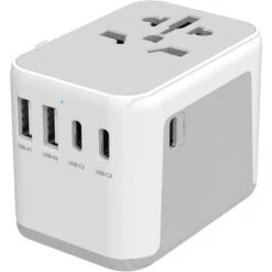 Voltage Valet International Travel Adapter 5 Port USB