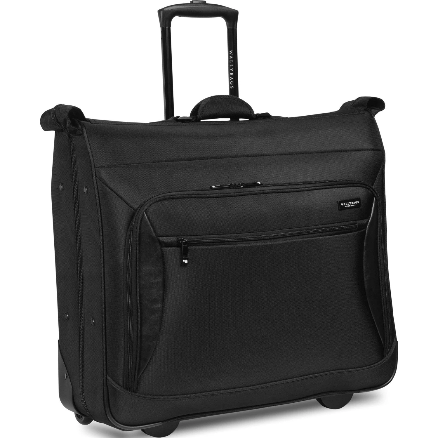 Wally Bags 45-inch Premium Rolling Garment Bag with Multiple Pockets Wally Bags 45-inch Premium Rolling Garment Bag With Multiple Pockets -Luggage Pros Shop Wally Bags 45 inch Premium Rolling Garment Bag with Multiple Pockets 6
