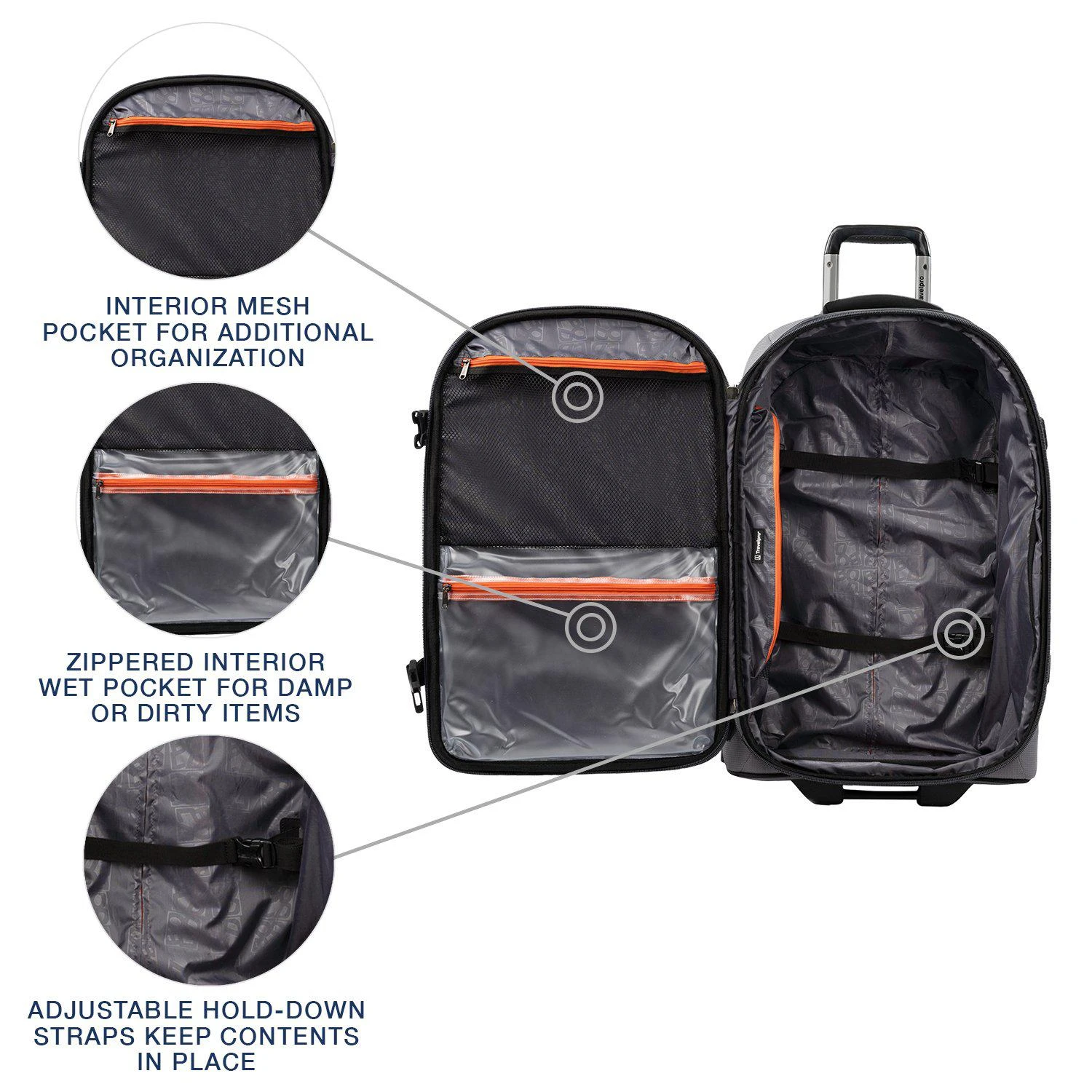 Bold by Travelpro 25" Expandable Rollaboard Bold By Travelpro 25" Expandable Rollaboard -Luggage Pros Shop bold by travelpro 25 expandable rollaboard 10