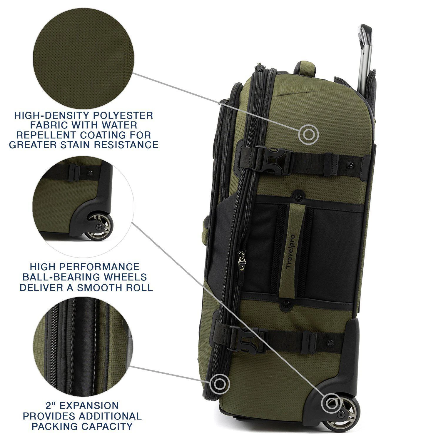 Bold by Travelpro 25" Expandable Rollaboard Bold By Travelpro 25" Expandable Rollaboard -Luggage Pros Shop bold by travelpro 25 expandable rollaboard 13