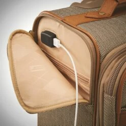 Hartmann Herringbone Deluxe Domestic Carry On Expandable Spinner -Luggage Pros Shop hartmann herringbone deluxe domestic carry on expandable spinner 4