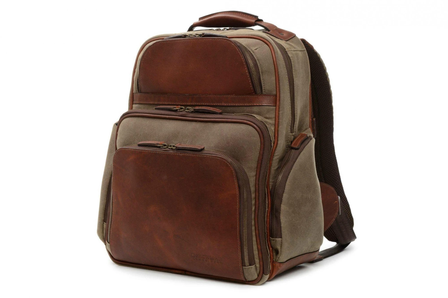 Korchmar Lux Mason Waxed Canvas and Leather Laptop Backpack Korchmar Lux Mason Waxed Canvas And Leather Laptop Backpack -Luggage Pros Shop korchmar lux mason waxed canvas and leather laptop backpack 10