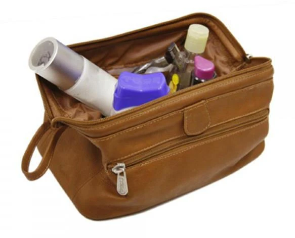 Piel Leather Deluxe Top Frame Traveling Kit Piel Leather Deluxe Top Frame Traveling Kit -Luggage Pros Shop piel leather deluxe top frame traveling kit 2