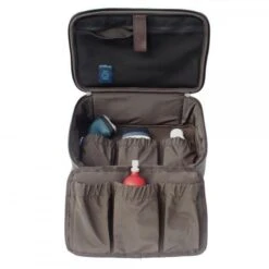 Piel Leather Hanging Cosmetic Utility Kit -Luggage Pros Shop piel leather hanging cosmetic utility kit 3