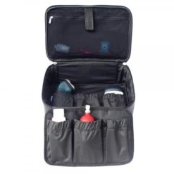 Piel Leather Hanging Cosmetic Utility Kit -Luggage Pros Shop piel leather hanging cosmetic utility kit 4