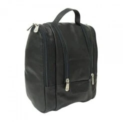 Piel Leather Hanging Travel Toiletry Kit -Luggage Pros Shop piel leather hanging travel toiletry kit 8